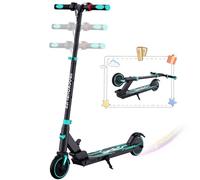 RCB TECH Monopattino Elettrico Bambini (8-12-16 anni), Pieghevole Monopattino elettrico per bambini, Autonomia Max 16 KM, Max. 20 KM/H, Regalo per bambini e adolescenti (Blu)