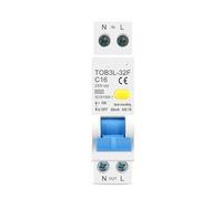 RCBO 1P+N 6KA Interruttore automatico Protezione da sovracorrente 18MM 230V 50/60Hz 1 pz(25A)