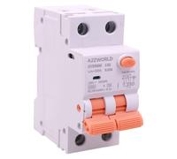 RCBO Doppia Leva, Interruttore Magnetotermico Differenziale Tipo A Curva C 1P+N