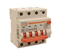 RCBO Interruttore Magnetotermico Differenziale Con Doppia Leva Tipo A Curva C 4P
