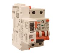 Interruttore Magnetotermico Differenziale Con Riarmo Automatico, RCBO Tipo A Curva C, Idn 30mA / 0.03A, In 20A, 2P Veri 6kA, 3 Moduli, con 3 Tentativi di Riarmo (10s/60s/300s)