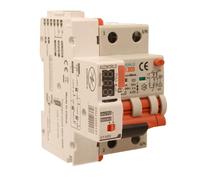 Interruttore Magnetotermico Differenziale Con Riarmo Automatico, RCBO Tipo A Curva C, Idn 300mA / 0.3A, In 32A, 2P Veri 6kA, 3 Moduli, con 3 Tentativi di Riarmo (10s/60s/300s)