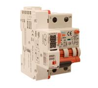 Interruttore Magnetotermico Differenziale Con Riarmo Automatico, RCBO Tipo A Curva C, Idn 300mA / 0.3A, In 20A, 2P Veri 6kA, 3 Moduli, con 3 Tentativi di Riarmo (10s/60s/300s)