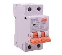 RCBO Tipo F 10A C10, Interruttore Differenziale Con Magnetotermico Curva C, 1P+N 6kA 30mA 2 Moduli 230VAC,Doppio Leva,Per Impianti Apparecchiature Elettroniche Moderne
