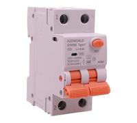 RCBO Tipo F 25A C25, Interruttore Differenziale Con Magnetotermico Curva C, 1P+N 6kA 30mA 2 Moduli 230VAC,Doppio Leva,Per Impianti Apparecchiature Elettroniche Moderne
