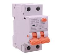 RCBO Tipo F 63A C63, Interruttore Differenziale Con Magnetotermico Curva C, 1P+N 6kA 30mA 2 Moduli 230VAC,Doppio Leva,Per Impianti Apparecchiature Elettroniche Moderne