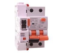 RCBO Tipo F Riarmo Automatico 20A C20 300ma / 0,3A, Interruttore Differenziale Magnetotermico Curva C, 1P+N 6kA, 3 Moduli DIN, Riarmabile 3 Volte(10s 60s 300s), Doppio Leva
