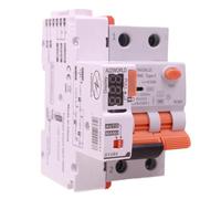 RCBO Tipo F Riarmo Automatico 20A C20, Interruttore Differenziale Con Magnetotermico Curva C, 1P+N 6kA 30mA 230VAC, 3 Moduli DIN, Riarmabile 3 Volte(10s 60s 300s), Doppio Leva