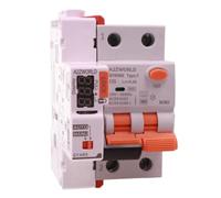 RCBO Tipo F Riarmo Automatico 25A C25 300ma / 0,3A, Interruttore Differenziale Magnetotermico Curva C, 1P+N 6kA, 3 Moduli DIN, Riarmabile 3 Volte(10s 60s 300s), Doppio Leva