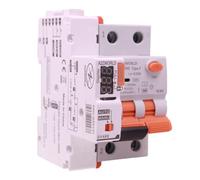 RCBO Tipo F Riarmo Automatico 40A C40, Interruttore Differenziale Con Magnetotermico Curva C, 1P+N 6kA 30mA 230VAC, 3 Moduli DIN, Riarmabile 3 Volte(10s 60s 300s), Doppio Leva