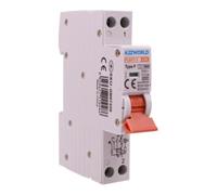 A2ZWORLD RCBO Interruttore Magnetotermico Differenziale Tipo F Slim 1 Modulo DIN