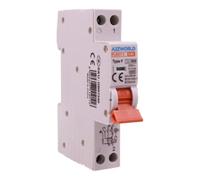 A2ZWORLD RCBO Interruttore Magnetotermico Differenziale Tipo F Slim 1 Modulo DIN