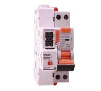RCBO Tipo F Slim Riarmo Automatico 20A C20, Interruttore Magnetotermico Differenziale Curva C, 1P+N 6kA 30mA, Totale 2 Moduli DIN, Riarmabile 3 Volte(10s 60s 300s)