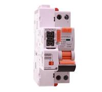 RCBO Tipo F Slim Riarmo Automatico 40A C40, Interruttore Magnetotermico Differenziale Classe F Curva C, 1P+N 6kA 30mA, Totale 2 Moduli DIN, Riarmabile 3 Volte(10s 60s 300s)