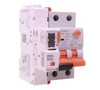 RCBO Tipo F WIFI Riarmabile 10A C10, Interruttore Differenziale Con Magnetotermico Curva C, 1P+N 6kA 30mA 230VAC, APP Tuya Smart Life, 3 Moduli DIN, Doppio Leva, Controllo Remote e Manuale