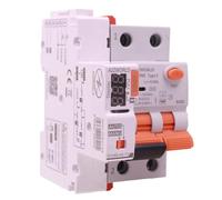 RCBO Tipo F WIFI Riarmabile 40A C40, Interruttore Differenziale Con Magnetotermico Curva C, 1P+N 6kA 30mA 230VAC, APP Tuya Smart Life, 3 Moduli DIN, Doppio Leva, Controllo Remote e Manuale