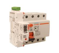 Interruttore Differenziale Riarmo Automatico Trifase, Salvavita 63A, Tipo A 30mA, 3 Tentativi (10s/60s/300s), Occupa 5 Moduli DIN, RCCB 3P+N 6kA AC 380V, Display A Led