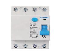 Interruttore magnetotermico differenziale puro 4P, 4 moduli, Tipo AC, 380Vac, 40A, 300mA, 6KA, classe A - Ettroit JX344068