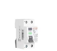 RCD RCCB Tipo A Elettromeccanico Interruttore di Corrente Residua AC 2P 2Pole 10KA 25A 40A 63A 80A 100A 230V 30ma EKL6-100H(63A)