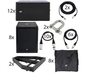 RCF 12xHDL10-A/8x8004-AS Bundle