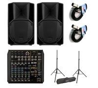 RCF ART 715-A MK5 COPPIA +F 10XR MIXER + DHSS50KIT STATIVI + BULK250LU10 COPPIA