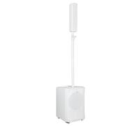RCF EVOX J8 Sistema Professionale Array Attivo Portatile a 2 Vie 1400w, Bianco