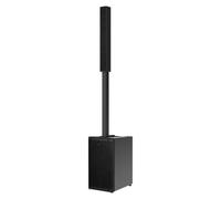 RCF EVOX JMix9 Sistema a Colonna 6x3"+ Subwoofer 12" 2100W Picco+Bluetooth, Nero