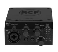 RCF TRK PRO1 Scheda Interfaccia Audio Usb 1 in 2 out Mic Line Strumenti Studio