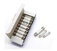 RCGKNNMUZ 10 Pezzi fusibili in Ceramica 5x20mm 6x30mm 10x38mm fusibili rapidi for Tubi 250/500V 0,5 1 2 3 4 5 6 8 10 15 16 20 32A Fusibile AMP(5 a)