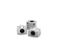 RCGKNNMUZ 12 Guide for Cuscinetti a Movimento lineare, Modello SCS16UU Lunghezza 16 mm, utilizzate principalmente for Parti CNC, Parti di stampanti 3D, Macchine Utensili di precisione