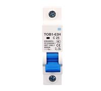 RCGKNNMUZ 1P AC MCB TOB1-63 C Tipo 230/400V ~ 50HZ/60HZ Mini Interruttore Automatico 3A 6A 10A 16A 20A 25A 32A 40A 50A 63A 1 Pz(1P 63A)