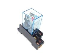 RCGKNNMUZ 50Pc LY2NJ HH62P HHC68A-2Z Relè Elettromagnetico Micro Mini Elettronico 10A 8PIN Bobina DPDT con Base Presa DC12V 24V AC110 220V(DC 24V)
