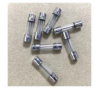 RCGKNNMUZ Fusibile 10 Pezzi/Carica Tubo di Vetro Fusibile Backup 5x20 6x30mm 250 V 0.2A 0.5A 1A 2A 3A 4A 5A 6A 8A 10A 12A 15A 20A 30A Fusibile(6x30,1A)
