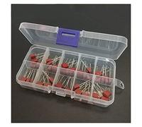 RCGKNNMUZ Fusibile 10 Tipi 50 Pezzi/Scatola Fusibile Quadrato in plastica 392 Set di fusibili elettrici Assortiti 0,5 A 1 A 1,6 A 2 A 2,5 A 3,15 A 4 A 5 A 6,3 A 8 A