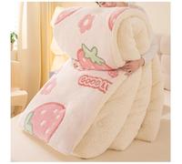 RCGNR Piumino Invernale, Trapunta Invernale in Lana di Agnello, Trapunta in Velluto di Agnello Addensante Invernale, Piumino 4 Stagioni in Piuma, Piumino Reversibile Coperta I, 200x230cm/5kg