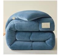 RCGNR Piumino Spessa E Calda per l'inverno, Trapunta Tinta Unita Core Velluto di Latte Calda Trapunta Piumone Invernale + Imbottitura in Microfibra, Piumone Trapunta E, 220x240cm/5kg