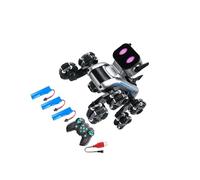 RCGOFOLLOW Cane robot RC ricaricabile Giocattolo interattivo con telecomando Regalo intelligente e divertente per bambini Istruzione e gioco Cane robot interattivo con telecomando