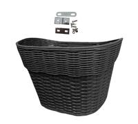 RCGOFOLLOW Cestino per bicicletta sospeso, staccabile, con maniglia per manubrio, grande capacità, facile installazione, adatto per le avventure quotidiane di shopping, cestini per