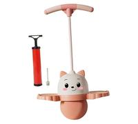 RCGOFOLLOW Coinvolgente Pogo Jump Ball per Il Divertimento all'aperto per Bambini e Famiglie per Diverse età Balance Board Esercizio di Salto in Alto capacità di Equilibrio Campi, Rosa