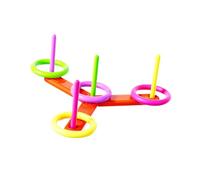 RCGOFOLLOW Gioco di lancio dell'anello adatto ai bambini, giocattolo interattivo sicuro che promuove la coordinazione -mano e le capacità motorie all'aperto, gioco di lancio