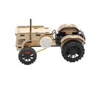 RCGOFOLLOW Kit interattivi per esperimenti scientifici fai da te in legno, per imparare a vivere, aiutare i bambini a comprendere la robotica in modo divertente, puzzle legno 3D,