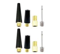 RCGOFOLLOW Pompa ad, compressore d', Pompa a Sfera, ago, Adattatore per ugello, adattatori per valvole per Biciclette, Accessori gonfiabili compressi durevoli, Kit ugello, 8 Pezzi