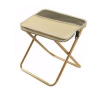 RCGOFOLLOW Sedia da campeggio portatile, compatta e robusta, per qualsiasi gita, sedia pieghevole portatile in tessuto Oxford, per sedersi in modo stabile qualsiasi momento, cachi