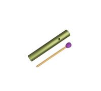 RCGOFOLLOW Strumento musicale portatile Guiro Sand Strumento musicale compatto e maneggevole per giovani Impegno Wah Pipe È interessante La percussione produce, verde