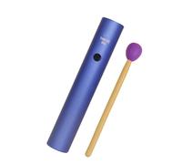 RCGOFOLLOW Strumento musicale portatile Guiro Sand Strumento musicale compatto e maneggevole per giovani Impegno Wah Pipe È interessante La percussione produce, Indaco