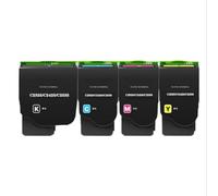 RCGtnnesa Set cartucce toner compatibili C232HK0 C232HC0 C232HM0 C232HY0 per l'uso con stampanti C2325 MC2325 C2425 MC2425 MC2535 MC2640(1SET C233HK0-Y0 AP)
