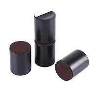 RCHYFEED Rialzi per Mobili da 76 mm Resistenti, Autoadesive Alzata Riser per Mobili Aggiunge 3" di Altezza ai Letti, Rialzi per Piedini Letto Diametro 2,4", 4 PZ Gambe per Mobili Protegge Pavimento
