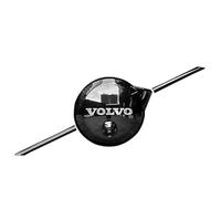 RCIDOS Auto Stemmi e Decorazioni per Volvo XC90 2020-2023,Materiale ABS Anteriore e Posteriore Emblema Auto Tuning 3D Adesivi con Logo Marca Etichetta Anteriore Bagagliaio Cofano Anteriore