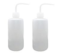 RCIUJEL Annaffiatoio in plastica, bottiglia con spruzzo, bottiglia da spremere per chimica, industria, laboratorio e giardinaggio (250 ml-2 pezzi)