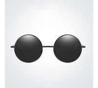 RCJOLLZ Occhiali da Sole Rotondi di Lusso da Uomo Occhiali da Sole polarizzati per Uomo/Donna Occhiali da Sole retrò Punk da Uomo Specchio
